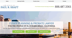 Desktop Screenshot of kraftlawoffice.com